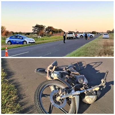 VillaOcampoSF . Quitilipi Chaco Un motociclista falleci